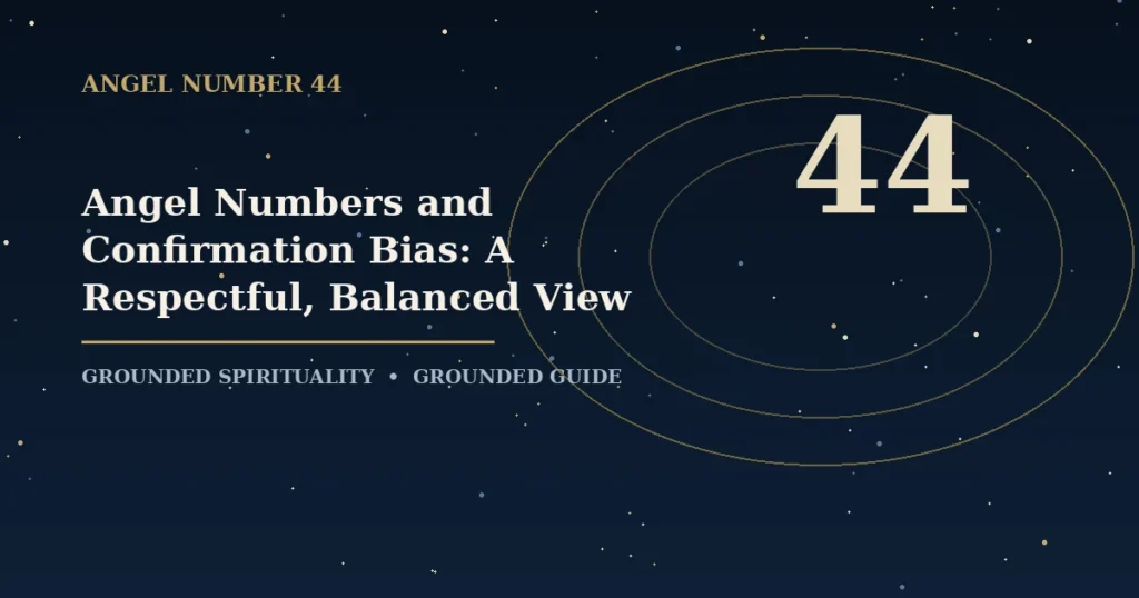 Angel Numbers and Confirmation Bias: A Respectful, Balanced View