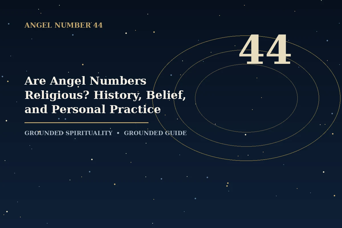 Illustrated guide to are angel numbers religious